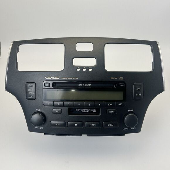 Toyota Lexus Other - 02-06 Lexus ES330 ES300 Pioneer Stereo Radio 6 Disc 86120-33511 OEM FX-MG8517ZT